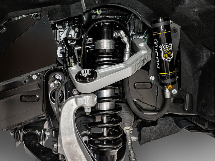 ICON Vehicle Dynamics 58775C 3.0 Series Front Coilover Kit for Toyota Tundra & Sequoia with Remote Reservoir and CDCV Technology