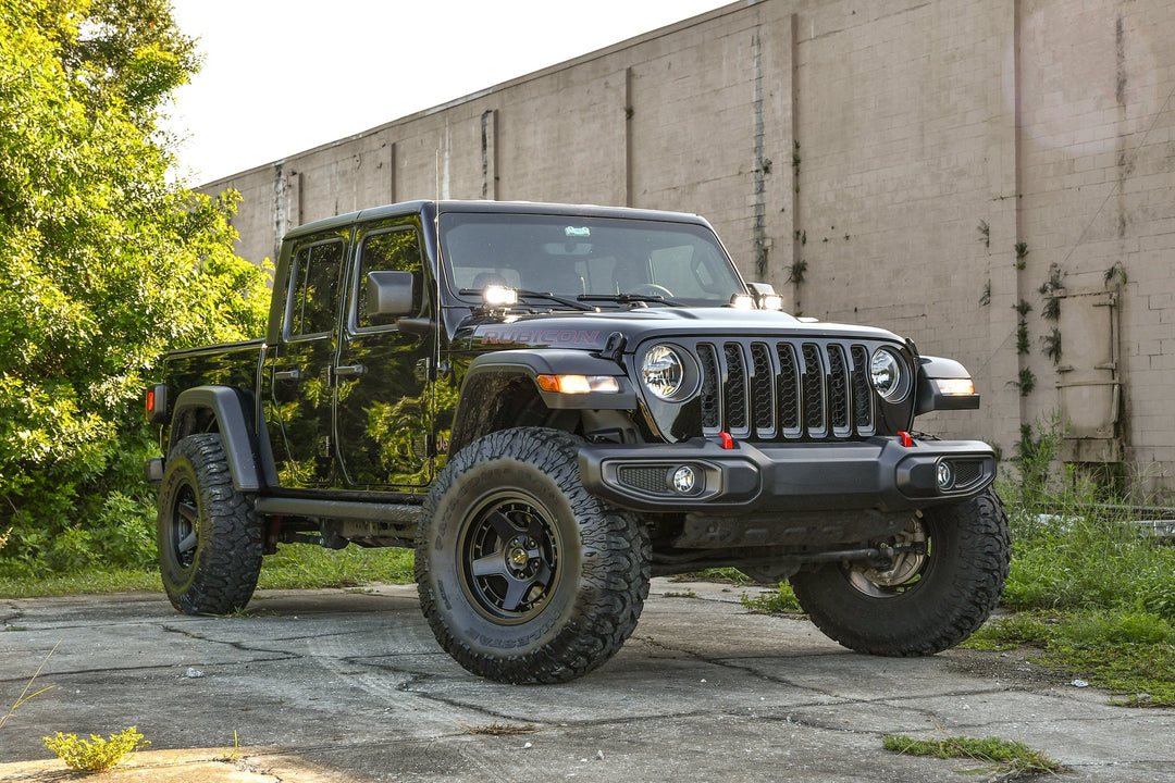 Overland Sector Atlas 17x9 -12 6x135/6x139.7mm 106.2mm Satin Black by Overland Sector | KOVA Offroad