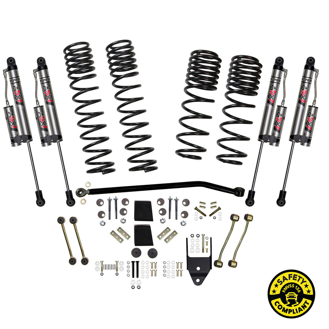 Skyjacker JL40RBKXLT 4-Inch Suspension Lift Kit for Jeep Wrangler