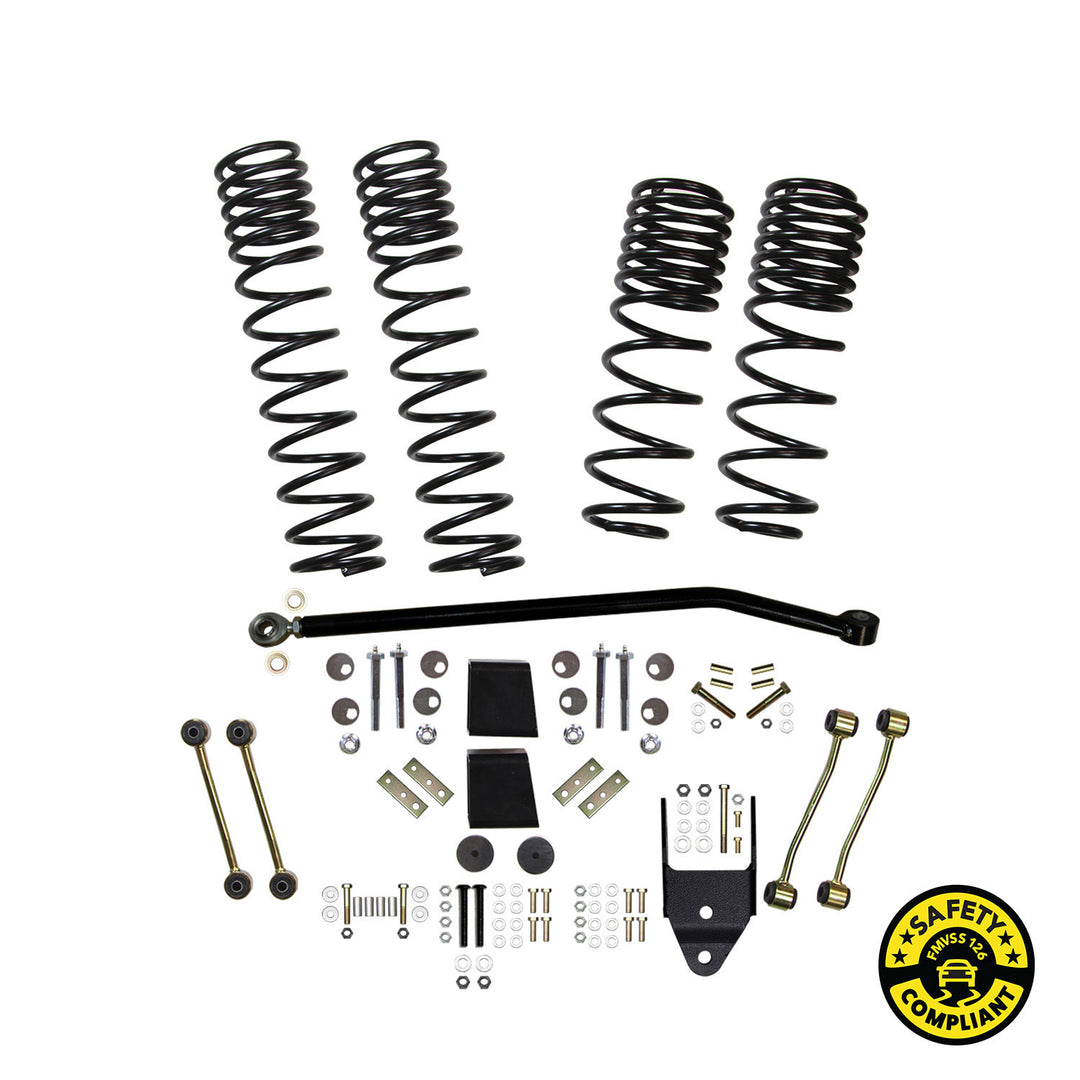 Skyjacker JL40RBLT 4-Inch Suspension Lift Kit for Jeep Wrangler