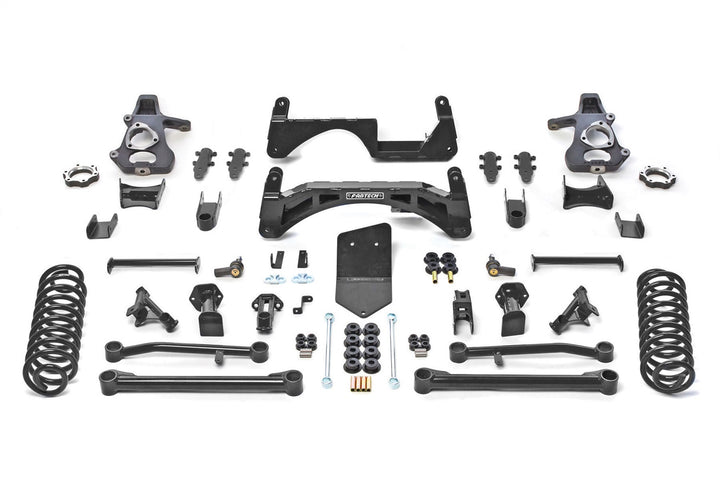 Fabtech K1078 6-Inch Lift Kit for 2015-2018 Chevy Tahoe, Suburban, GMC Yukon XL SUV 2WD/4WD