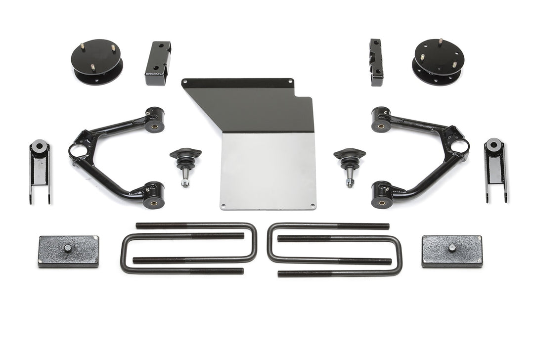 Fabtech K1091 3-Inch Ball Joint Upper Control Arm for Chevrolet and GMC Silverado Sierra 1500 with 4-Inch Lift