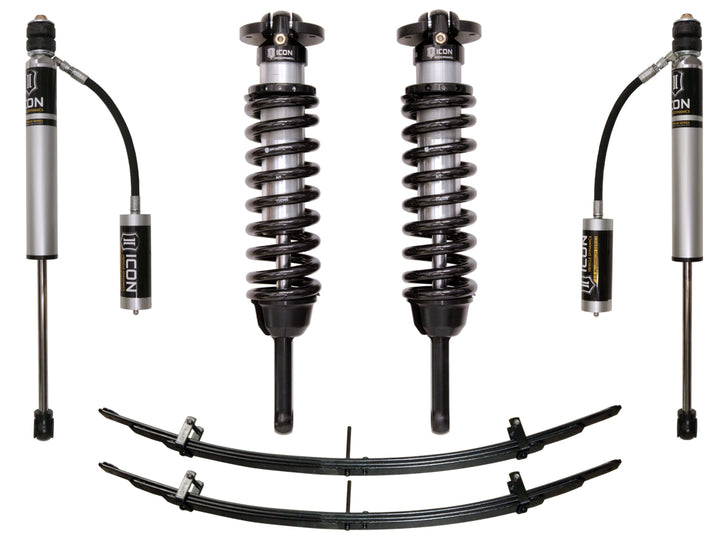 Icon 2005 2015 Toyota Tacoma 0 3.5" Lift/2016 2023 Tacoma 0 2.75" Lift, Stage 2 Suspension System