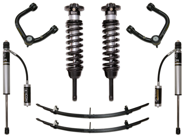 ICON Vehicle Dynamics Stage 3 Suspension System for Toyota Tacoma 2005-2023, Tubular, 0-3.5" Lift (2012-2021 Models)