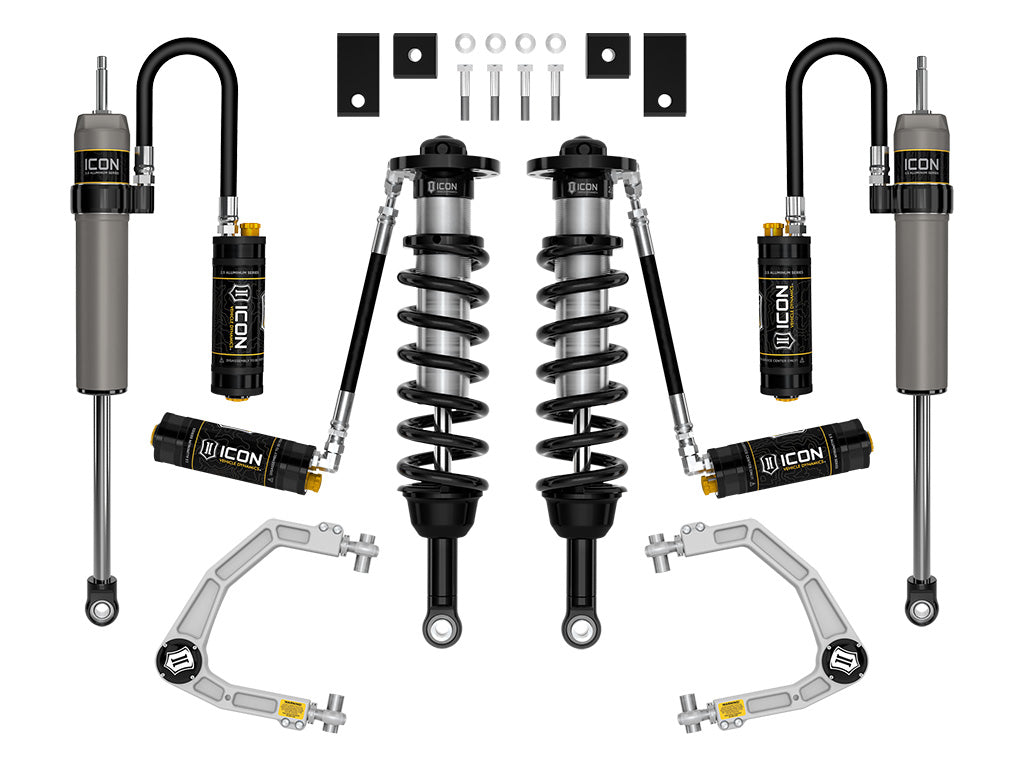 ICON Vehicle Dynamics Stage 9 Suspension System for 2022-2026 Toyota Tundra with 1.25-3.5 inch Lift, Billet CDCV