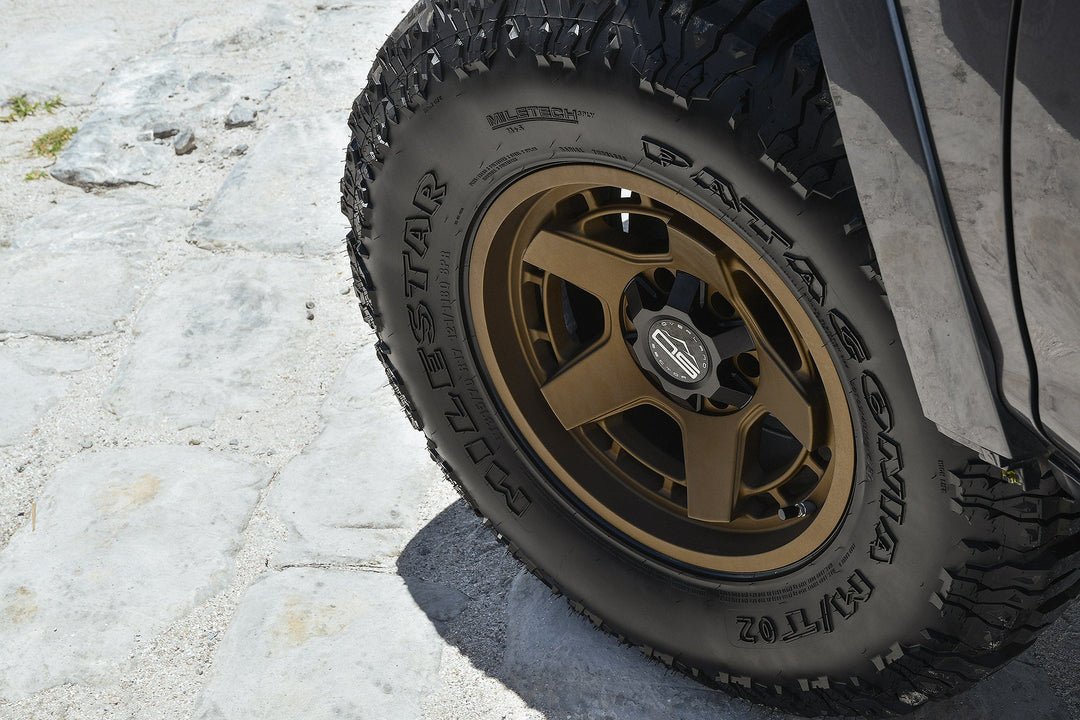 Overland Sector Atlas 17x9 -35 6x135/6x139.7mm 106.2mm Satin Textured Bronze by Overland Sector | KOVA Offroad