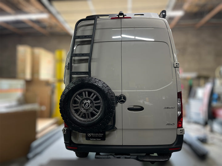 Avatar Van Rear Ladder Tire Carrier
