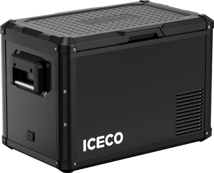 ICECO VL45ProD Dual Zone 12V Portable Fridge Freezer - Black by Inca Overland Outfitters | KOVA Offroad