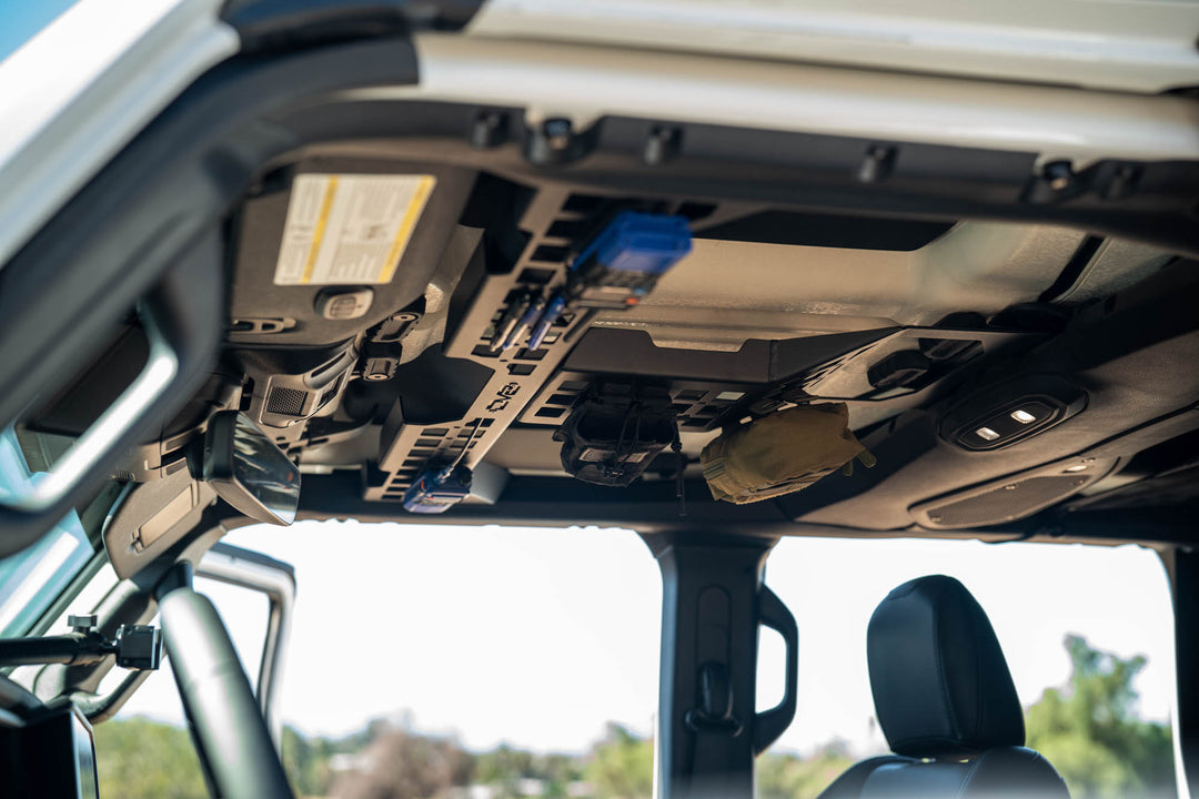 2018-2025 Jeep Wrangler & Gladiator Overhead Molle Panel