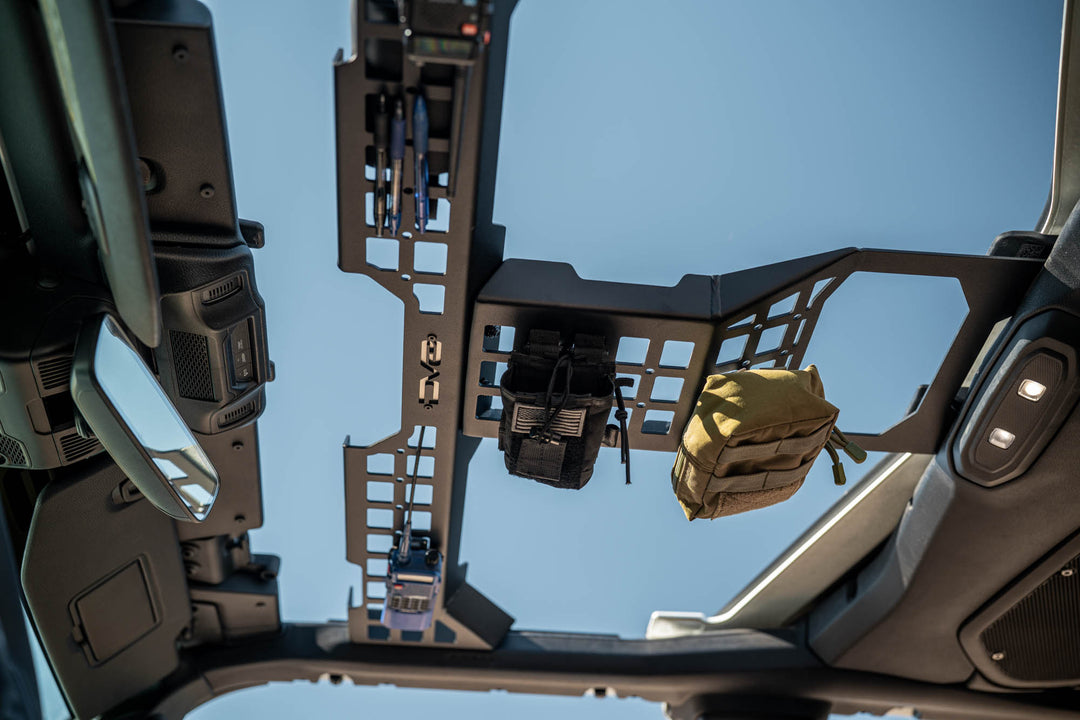 2018-2025 Jeep Wrangler & Gladiator Overhead Molle Panel