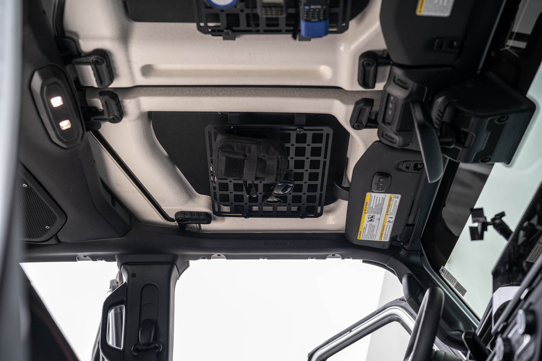 2018-2025 Jeep Wrangler JL Roof Mount for 15” x 12” Molle Panel