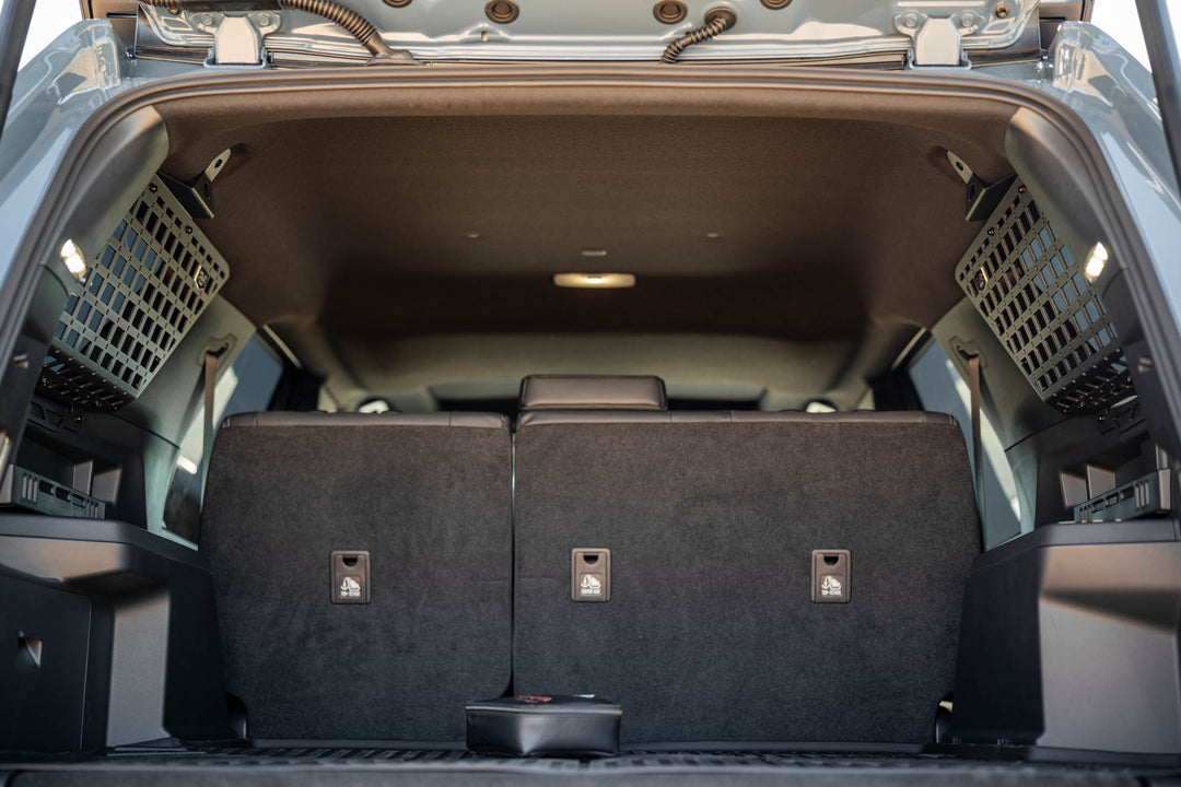 2025-2026 Toyota 4Runner Rear Window Pocket Molle Panels