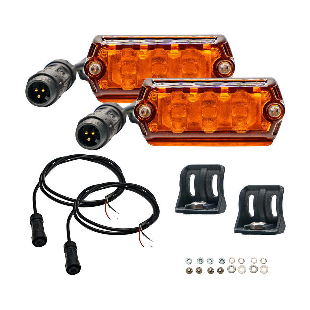 ARB Nacho NAN212 Nano 2-Pack Scene Light Set with Amber Lens