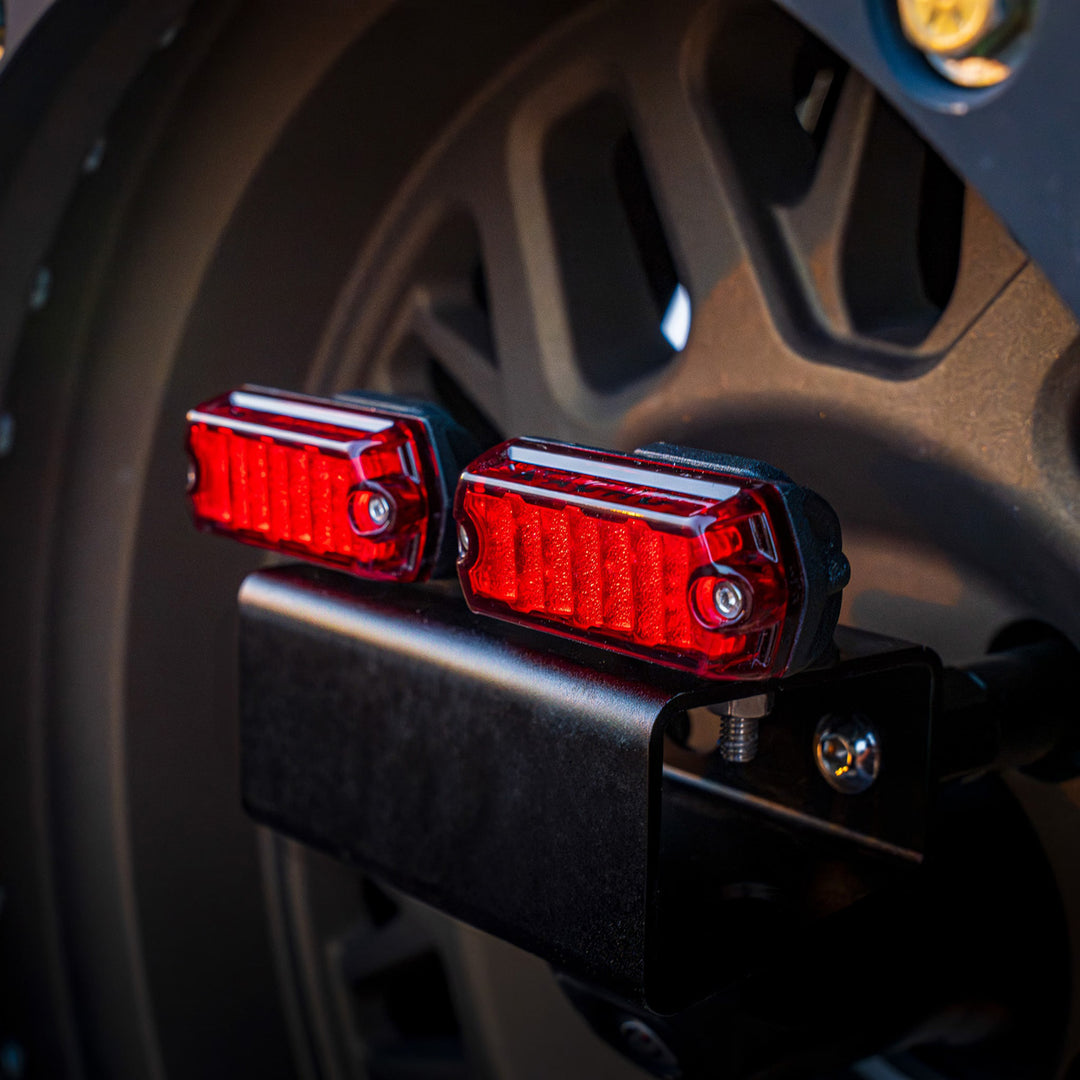 ARB Nacho NAN312 Nano 2-Pack Scene Light Kit with Red Lens for Off-Road and Emergency Use