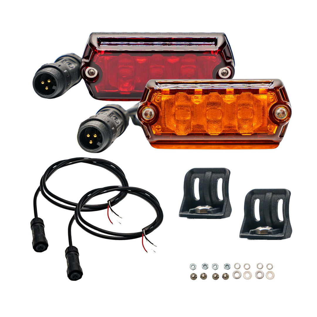 NACHO Nano 2 Pack Scene Light Kit with Red and Amber Lens - ARBNAN412