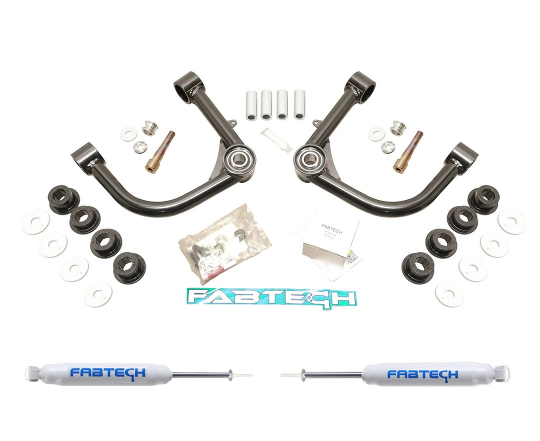 Fabtech Uniball UCA Lift System with Shocks for 2024 Toyota Tacoma - Part K7102