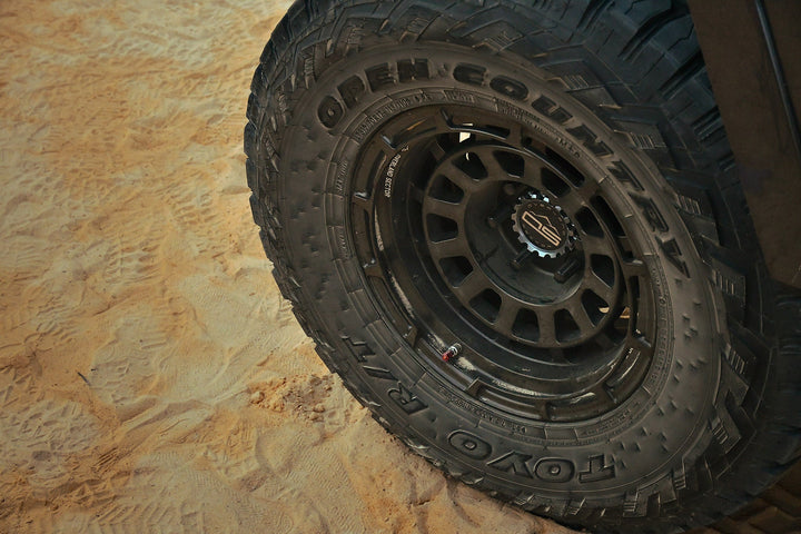 Overland Sector Badlander Forged 17x9 -12 6x139.7mm 106.1mm All Satin Mocha Bronze by Overland Sector | KOVA Offroad