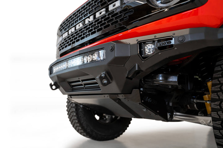 2021 - 2023 Ford Bronco Stealth Fighter Front Bumper