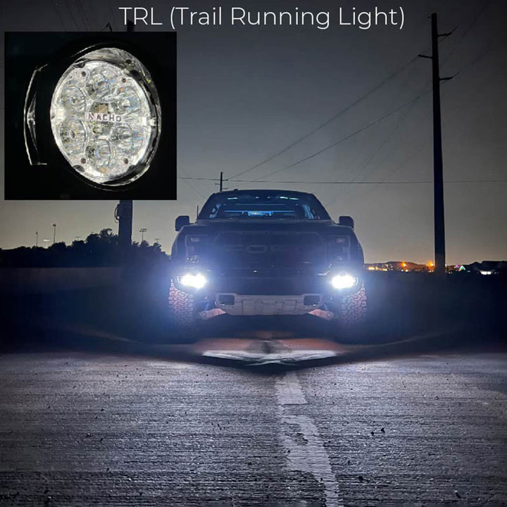 ARB Nacho TM411 Quatro Combo Pair Off-Road LED Light Kit
