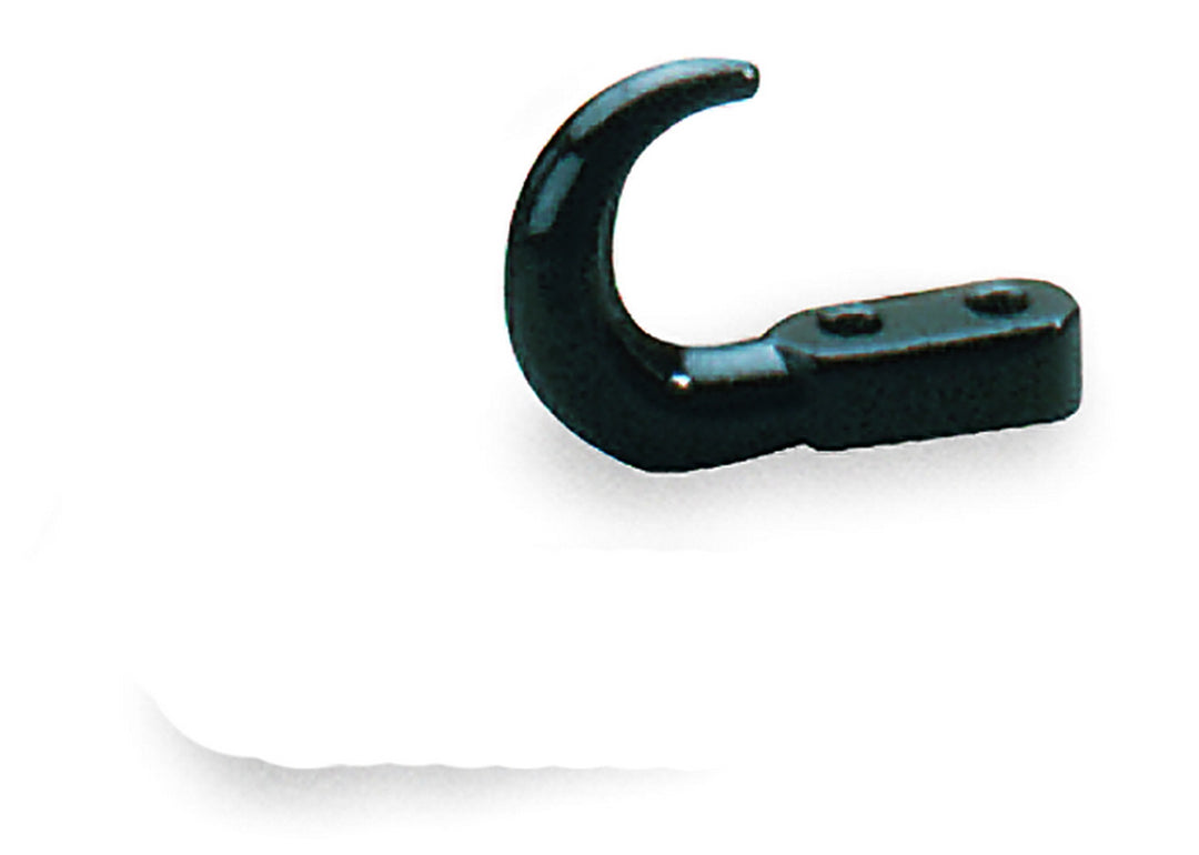 Warn Black Tow Hook with 8,000 lb Load Capacity - Heavy-Duty Vehicle Frame Mount