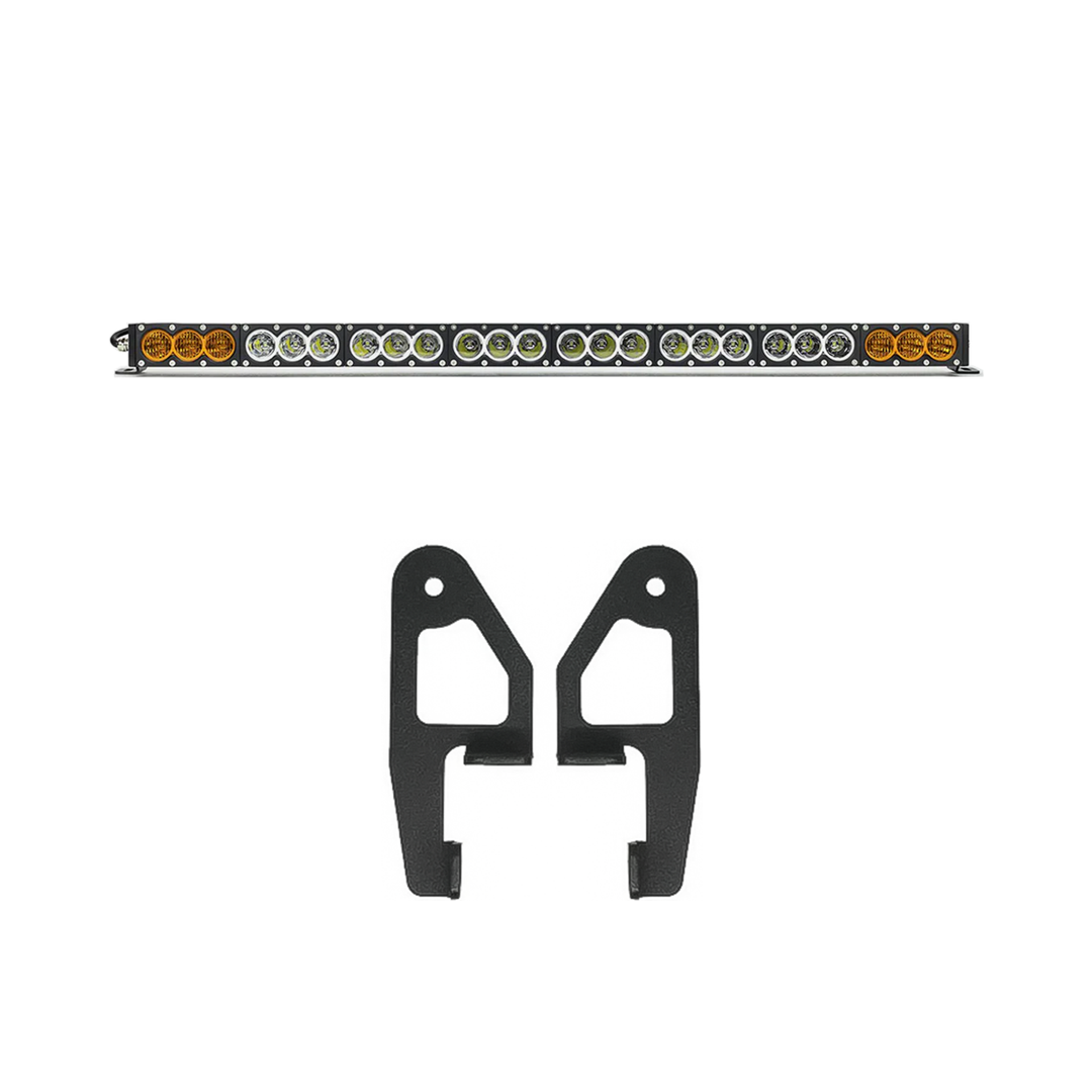 Premium Roof Rack Front Light Bar Kit for 2010-2024 Toyota 4Runner