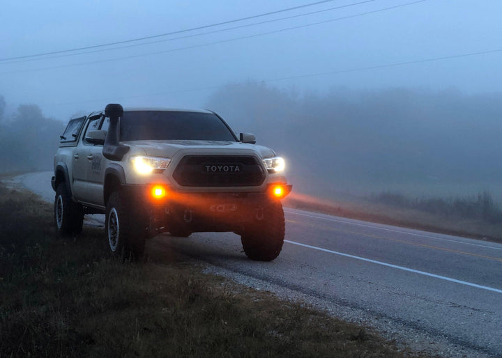Pathfinder - 2" Surface Mount Amber Spot by Backwoods Adventure Mods | KOVA Offroad
