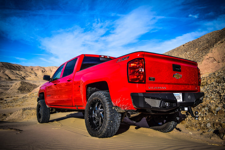 2016-2018 Chevrolet Silverado 1500 DV8 Offroad Steel Rear Bumper