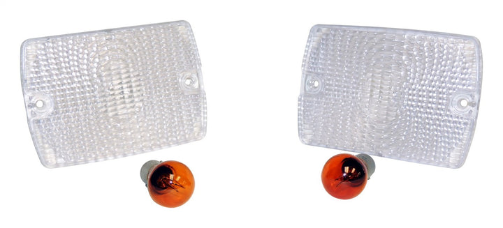 RT Off-Road Plastic Amber Parking Light Set for 1987-1993 Jeep YJ Wrangler, Part RT28012
