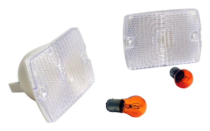 RT Off-Road Plastic Amber Parking Light Set for 1987-1993 Jeep YJ Wrangler, Part RT28012
