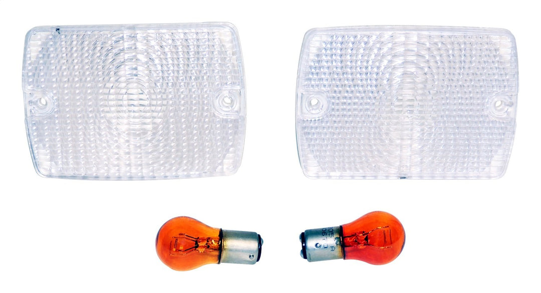 RT Off-Road Plastic Amber Parking Light Set for 1987-1993 Jeep YJ Wrangler, Part RT28012