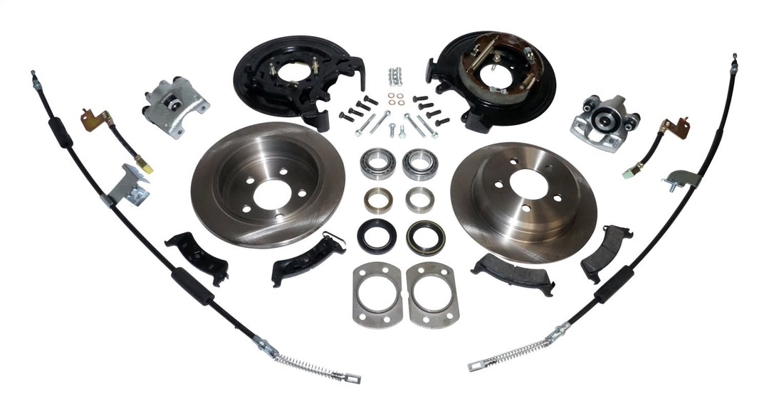 RT Offroad Steel Black Disc Brake Conversion Kit for 1997-2006 TJ Wrangler