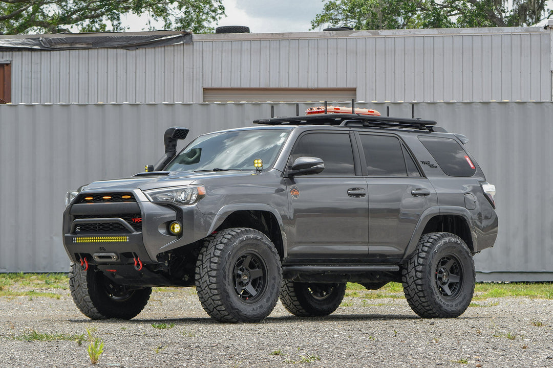 Overland Sector Atlas 17x9 -12 5x114.3/5x127mm 71.5mm Satin Black by Overland Sector | KOVA Offroad