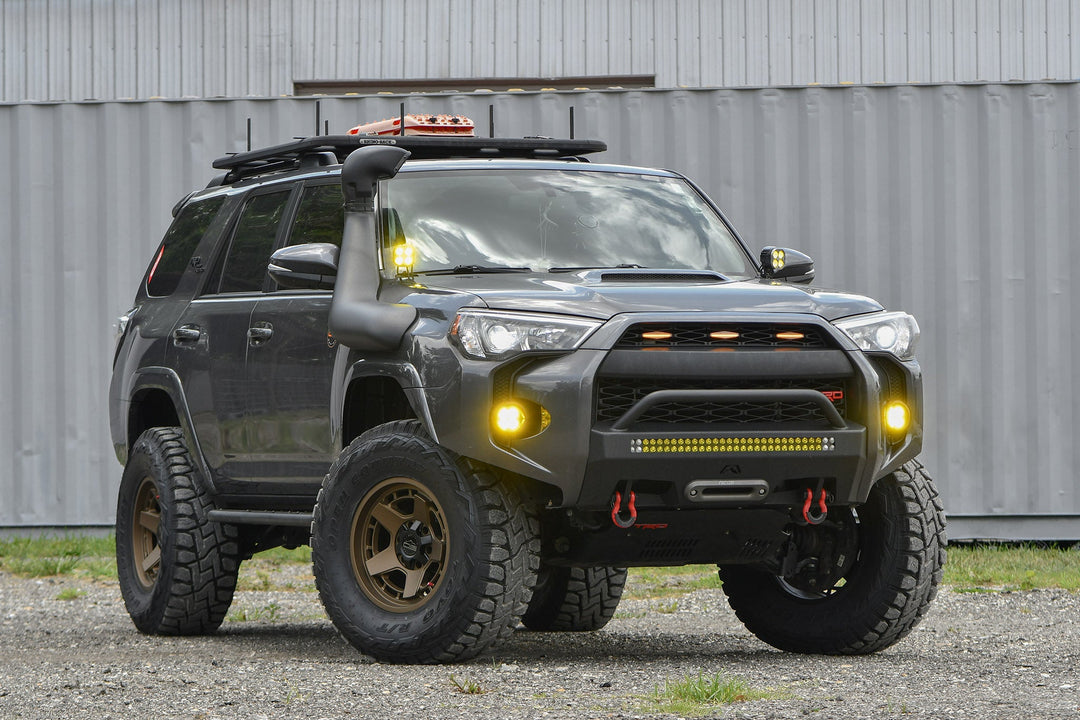 Overland Sector Atlas 17x9 -12 5x114.3/5x127mm 71.5mm Satin Textured Bronze by Overland Sector | KOVA Offroad