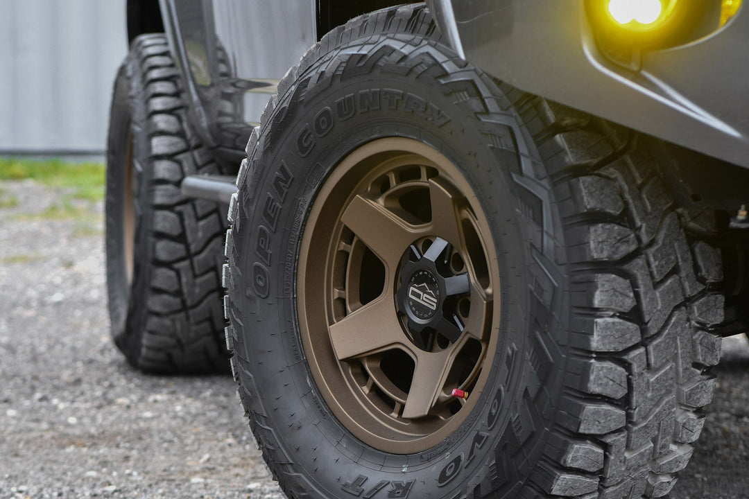 Atlas Satin Textured Bronze (FLOW-FORMED) by Overland Sector | KOVA Offroad