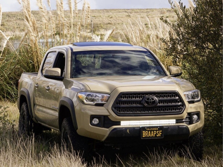 32" Lower Bumper Hidden LED Light Bar Kit Fits 2016-2023 Toyota Tacoma