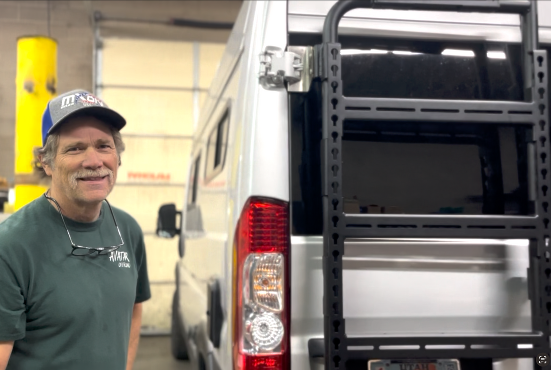 Avatar Massif – Van Rear Door Storage Mounting System