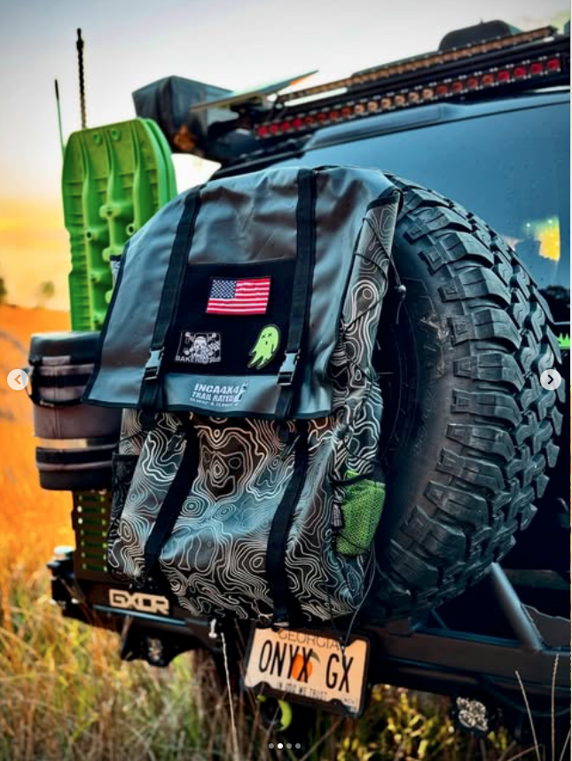 🔥Overland spare tire tailgate bag 4.0 by Inca Overland Outfitters | KOVA Offroad