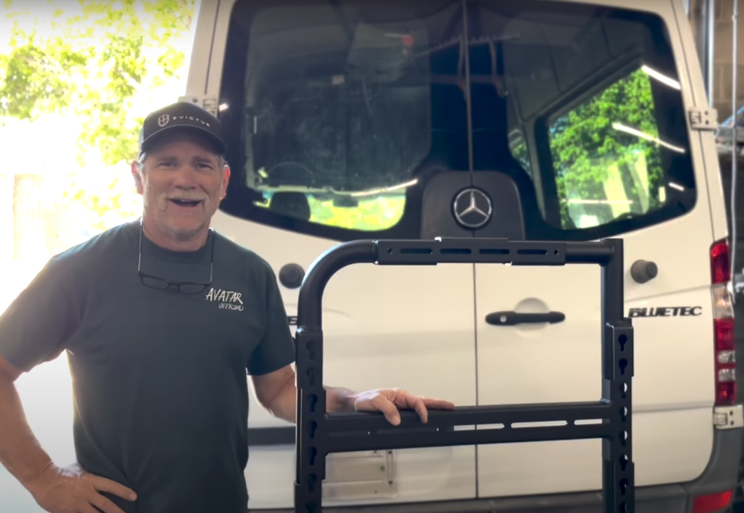 Avatar Massif – Van Rear Door Storage Mounting System