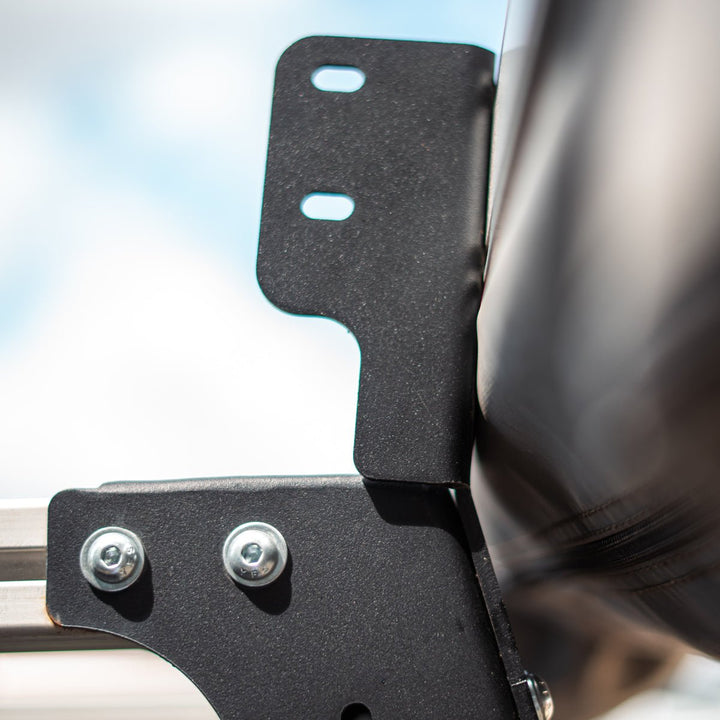 Bed Rack Awning Mount Bracket by Dealers of Cali Raised LED | KOVA Offroad