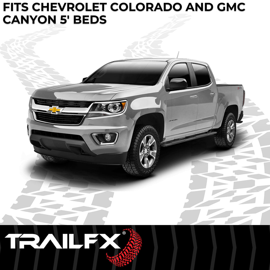 TrailFX 628N Rubber Bed Mat for Chevrolet Colorado and GMC Canyon (2015-2019)