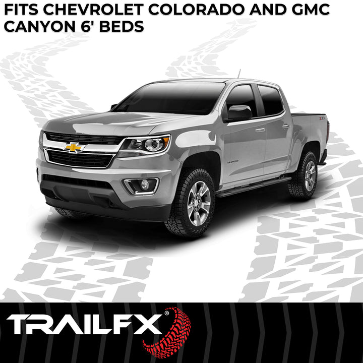 TrailFX 629N Rubber Bed Mat for Chevrolet Colorado and GMC Canyon (2015-2019)