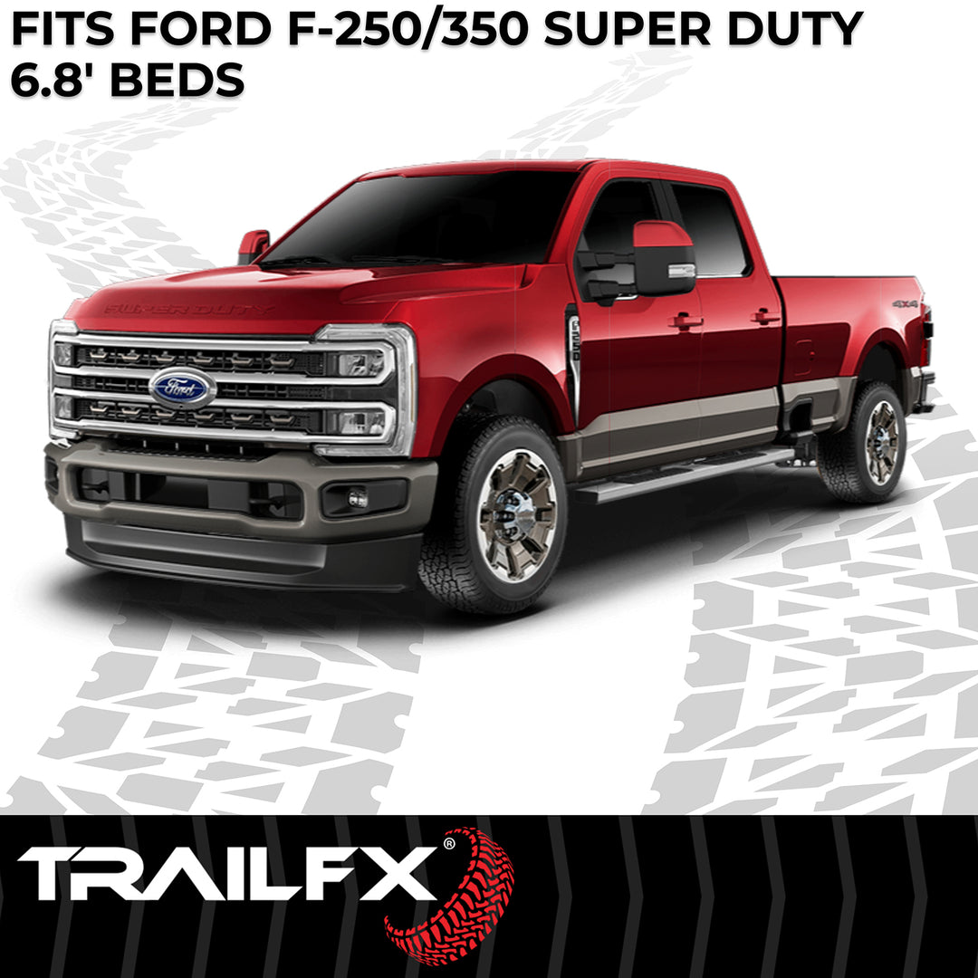 TrailFX 633N Custom Fit Rubber Bed Mat for Ford Super Duty (2017-2021)