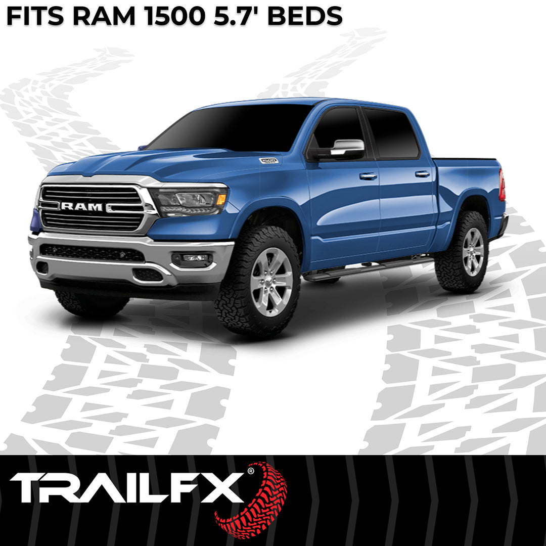 TrailFX 635N Rubber Bed Mat for Ram 1500 (2019-2025) – Custom Fit and Impact Resistant