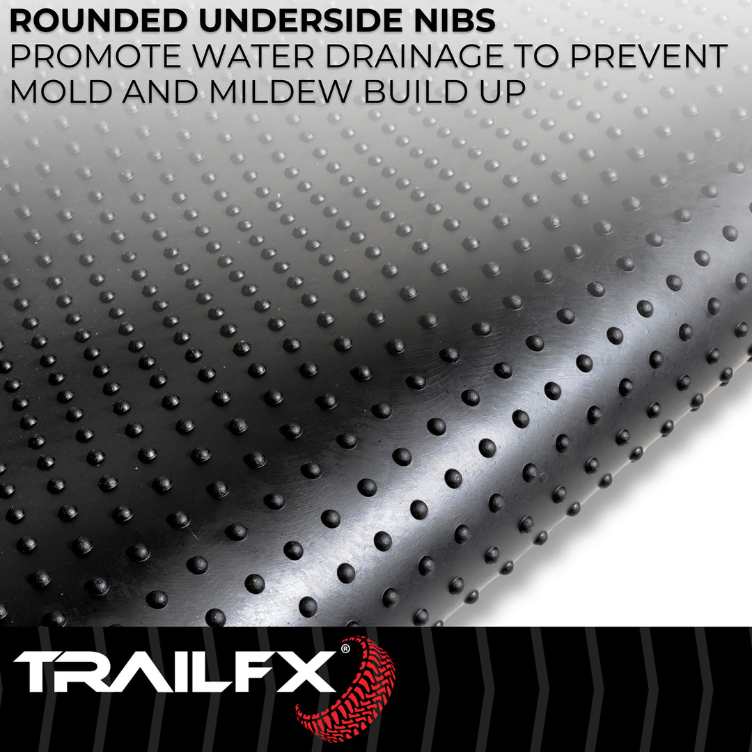 TrailFX 704N Rubber Bed Mat for Ford Ranger 2024-2025 – Slip-Resistant, Impact & Chemical Resistant, 61 x 57 Inches