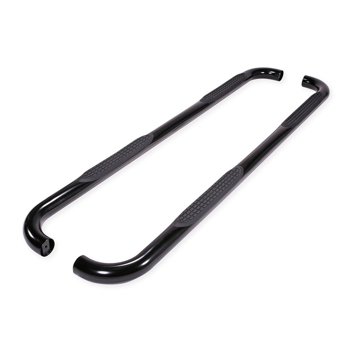 TrailFX 3 Inch Round Bent Steel Nerf Bar Side Step for Chevy Colorado & GMC Canyon