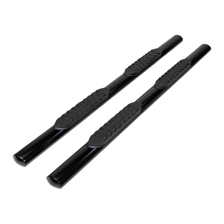 TrailFX A1516B Black Powder Coated 4 Inch Oval Straight Nerf Bar Side Step for Toyota Tundra