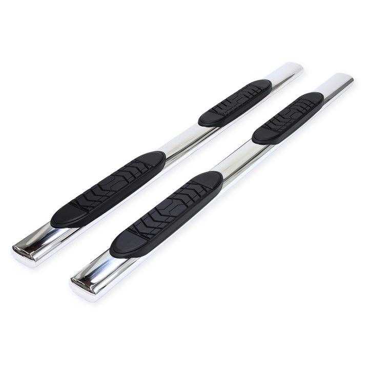 TrailFX A7013S Stainless Steel 5 Inch Oval Straight Nerf Bar for Ford F-150