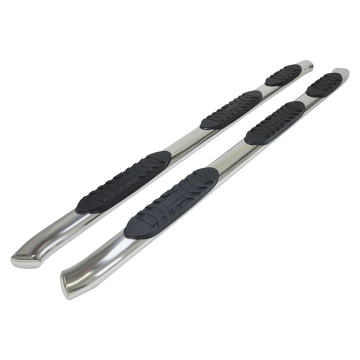 TrailFX A7096S Stainless Steel Oval Nerf Bar – Wheel to Wheel Step for Chevy Silverado and GMC Sierra 1500-3500 HD (2019-2021)