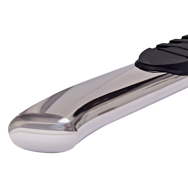 TrailFX A7083S Stainless Steel Oval Bent Nerf Bar with Step Pads for Ram 1500 (2019-2024)