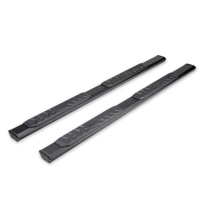 TrailFX A4 Series Black Powder Coated Rocker Panel Mount Nerf Bar for Chevy Colorado and GMC Canyon